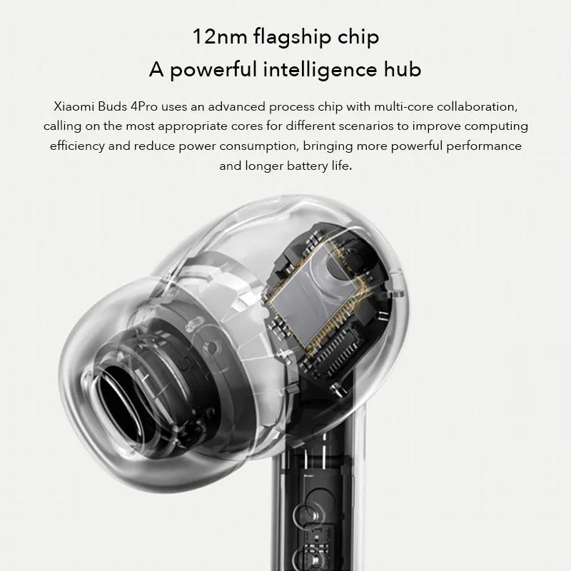Black active noise reduction true wireless Bluetooth headset with charging case on a flat surface
