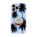 Original Summer Coconut themed TPU phone case for iPhone with optional bracket combination.