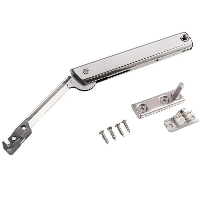 Cold rolled steel CRS tatami cabinet support rod with elf flap-up door mechanism