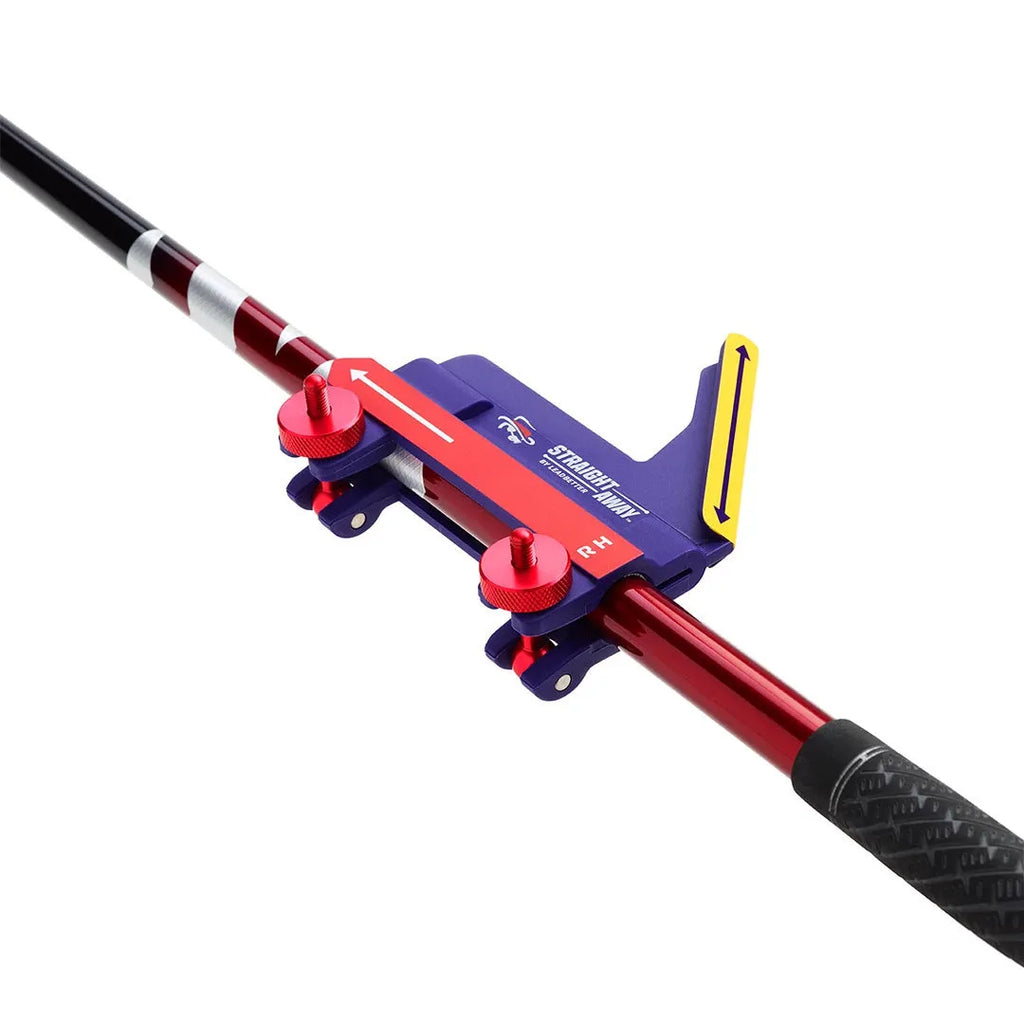 Plastic golf swing plane trainer for swing path practice