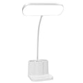 Children's LED table lamp with pen container and touch dimming, USB plug-in, plastic body