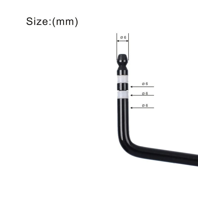 Guitar tremolo crank in metal construction with gold silver black blue colour options