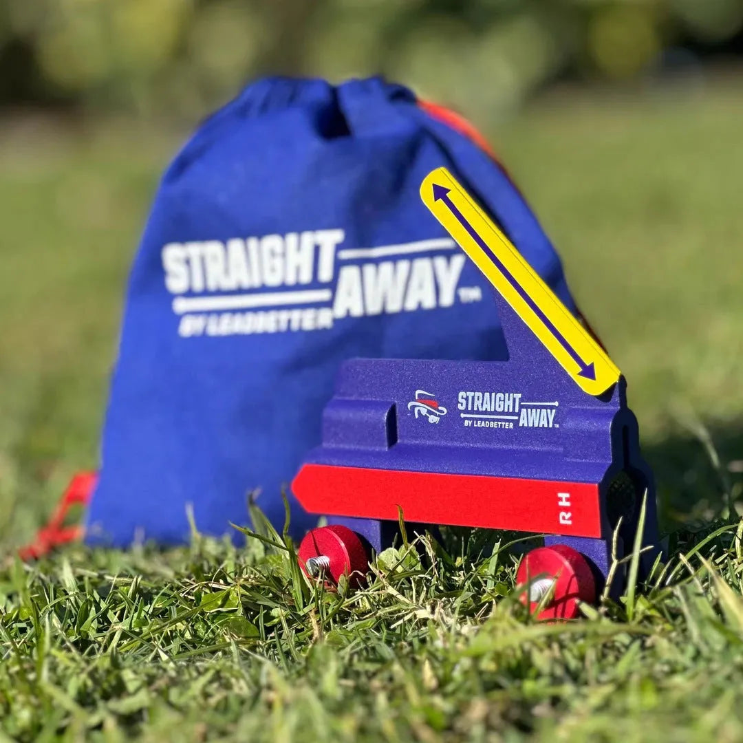 Plastic golf swing plane trainer for swing path practice