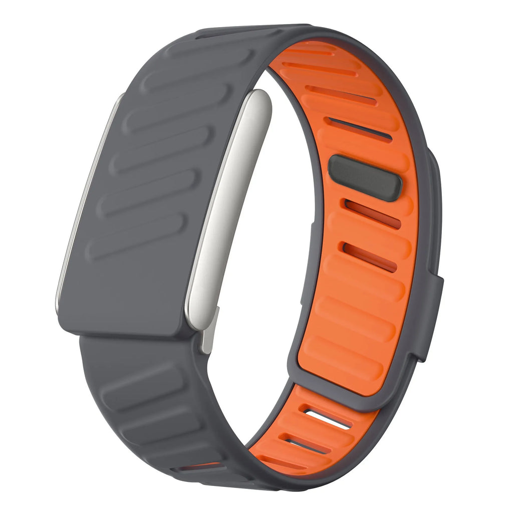 One To One replacement strap for Whoop 50 One Peak wristband in green colour