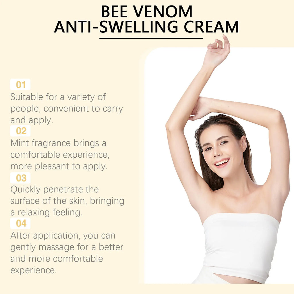 Skin Rejuvenation Daily Care Skin Cream 15g tube with bee venom and mint leaf active ingredients
