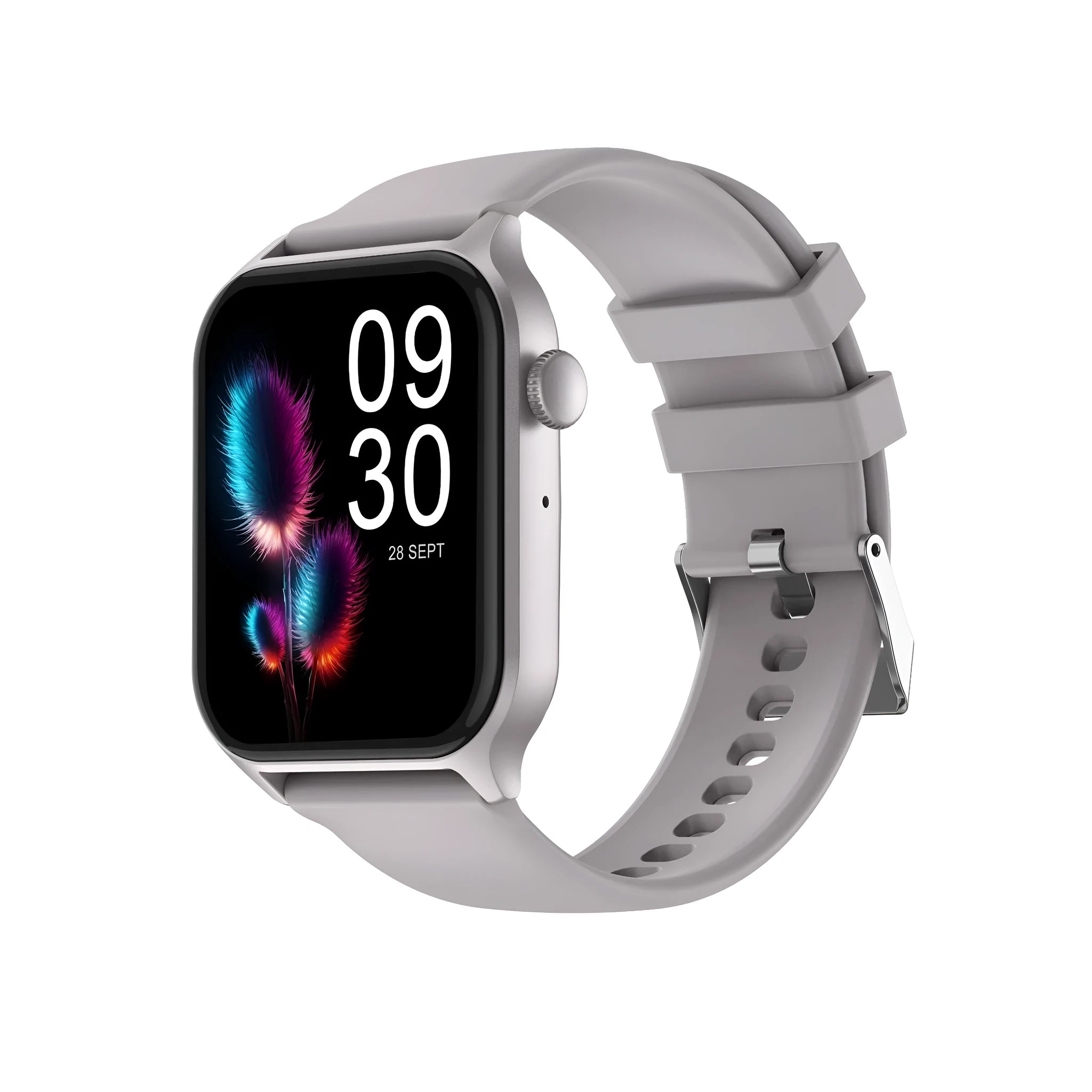 Smart watch displaying health metrics with blood pressure and blood oxygen monitoring functions