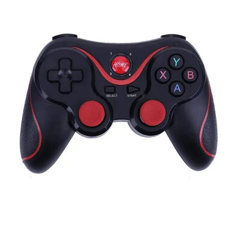 X3 Bluetooth wireless game controller for Android phones with optional mobile phone clip attachment