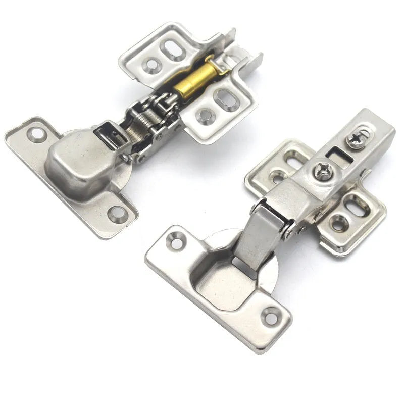 761 cold rolled steel hydraulic hinge with nickel plating and thickened damping cushion