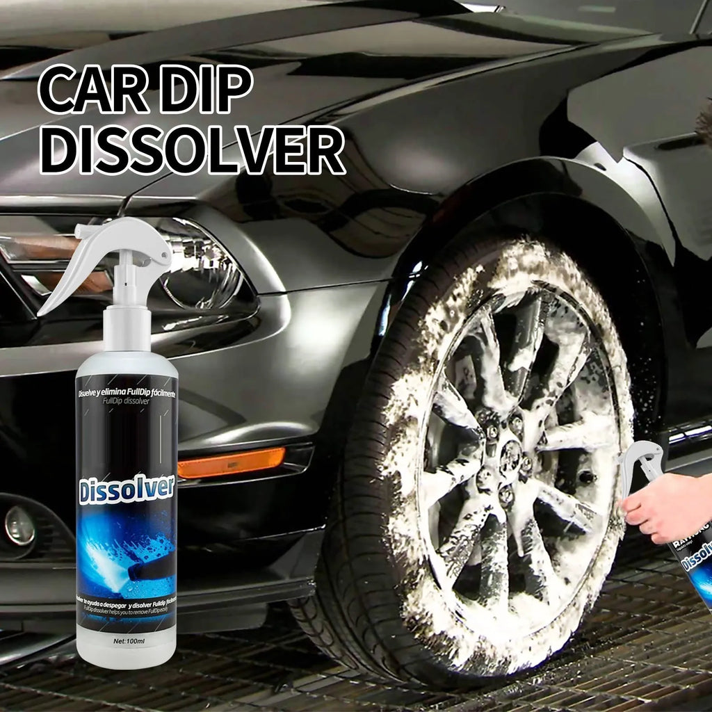 Car foam cleaning agent 100ml bottle for paint and interior stain removal