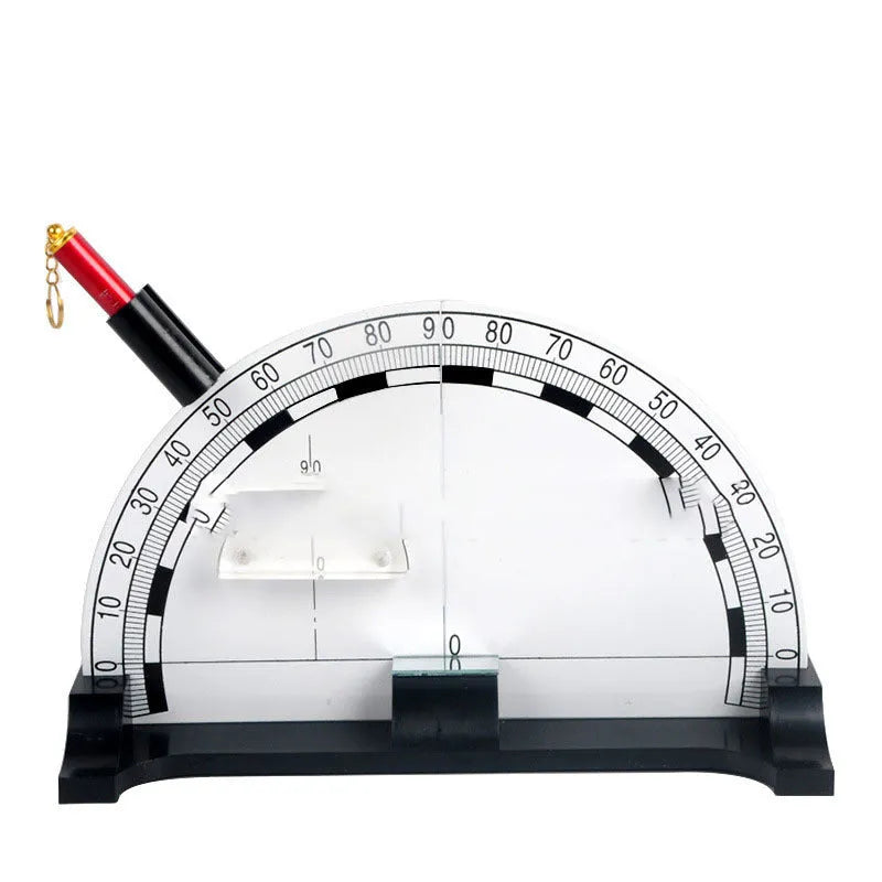 Iron plate optical physics teaching instrument with laser pen for optics experiments
