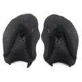 Swimming paddle training aids for freestyle stroke with webbed hand design in various colours