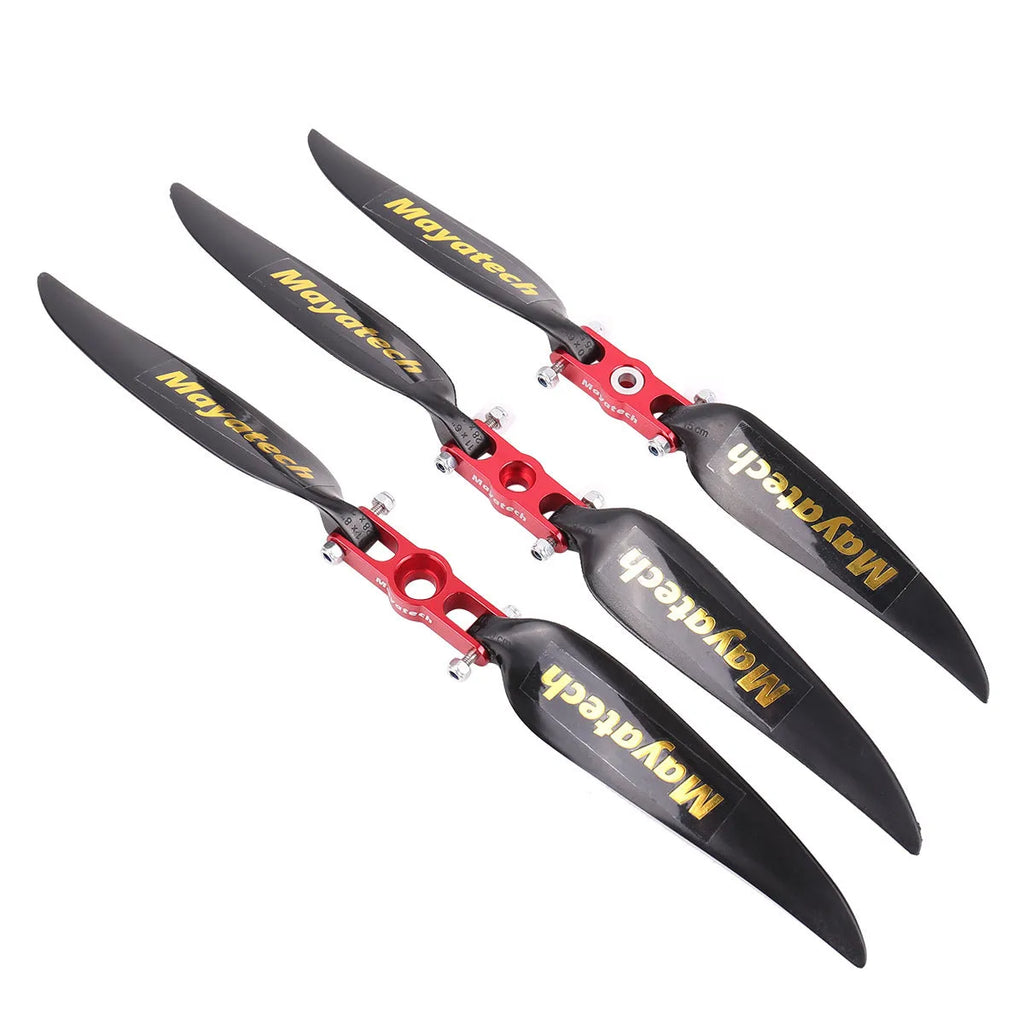 Black nylon folding paddle with quick disassembly fittings, 12x6.5 cm dimensions