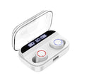 X11 Bluetooth wireless earbuds in black with charging case and multiple ear tip sizes