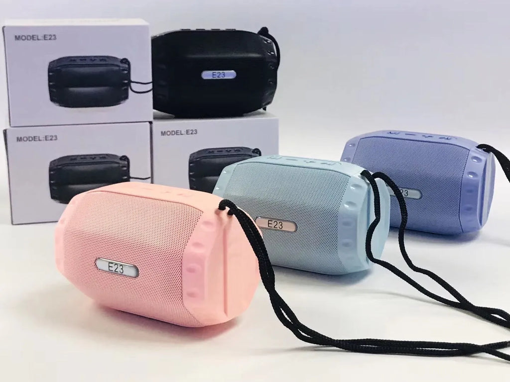 Wireless USB card small speaker in black with Bluetooth and 1200mAh battery