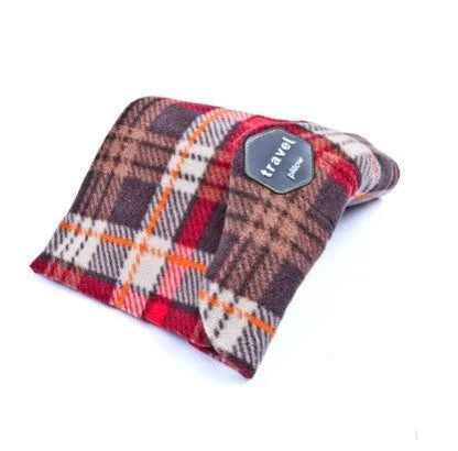 U-shaped support collar travel neck scarf in four colours with cotton filling moisture wicking fabric