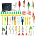 Mino Bog Christmas fishing blind box containing 24 metal tackle pieces in style 01 colour