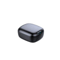 TWS Bluetooth 5.0 in-ear headphones with charging case, Black colour, side view