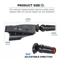 Black golf putting laser aiming instrument for alignment practice.