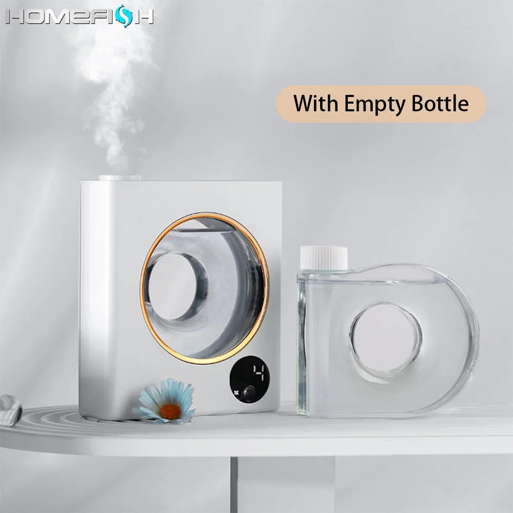 White wall mounted automatic aromatherapy machine with USB charging port