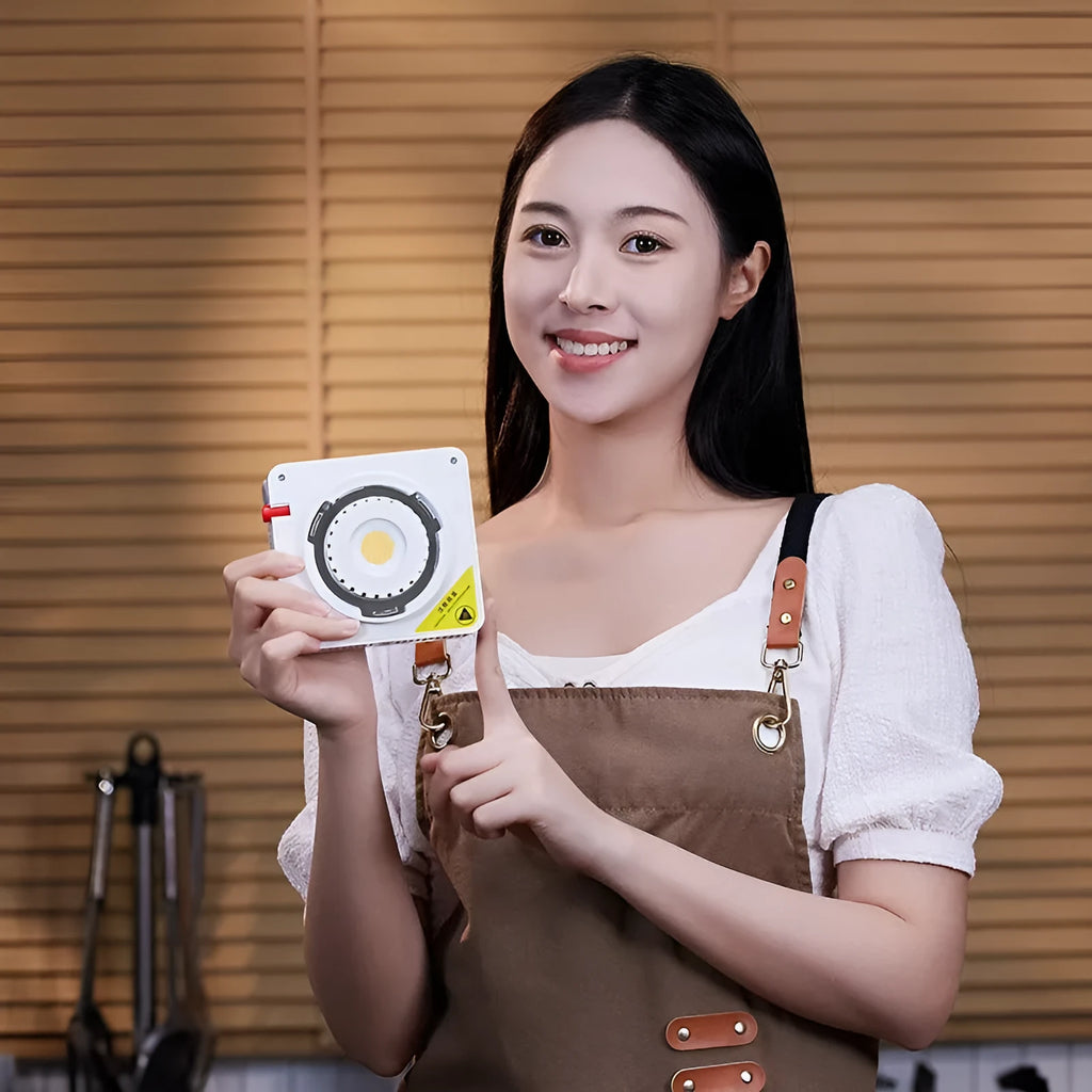ML100Bi aluminium alloy LED photography fill light with black body and lenses