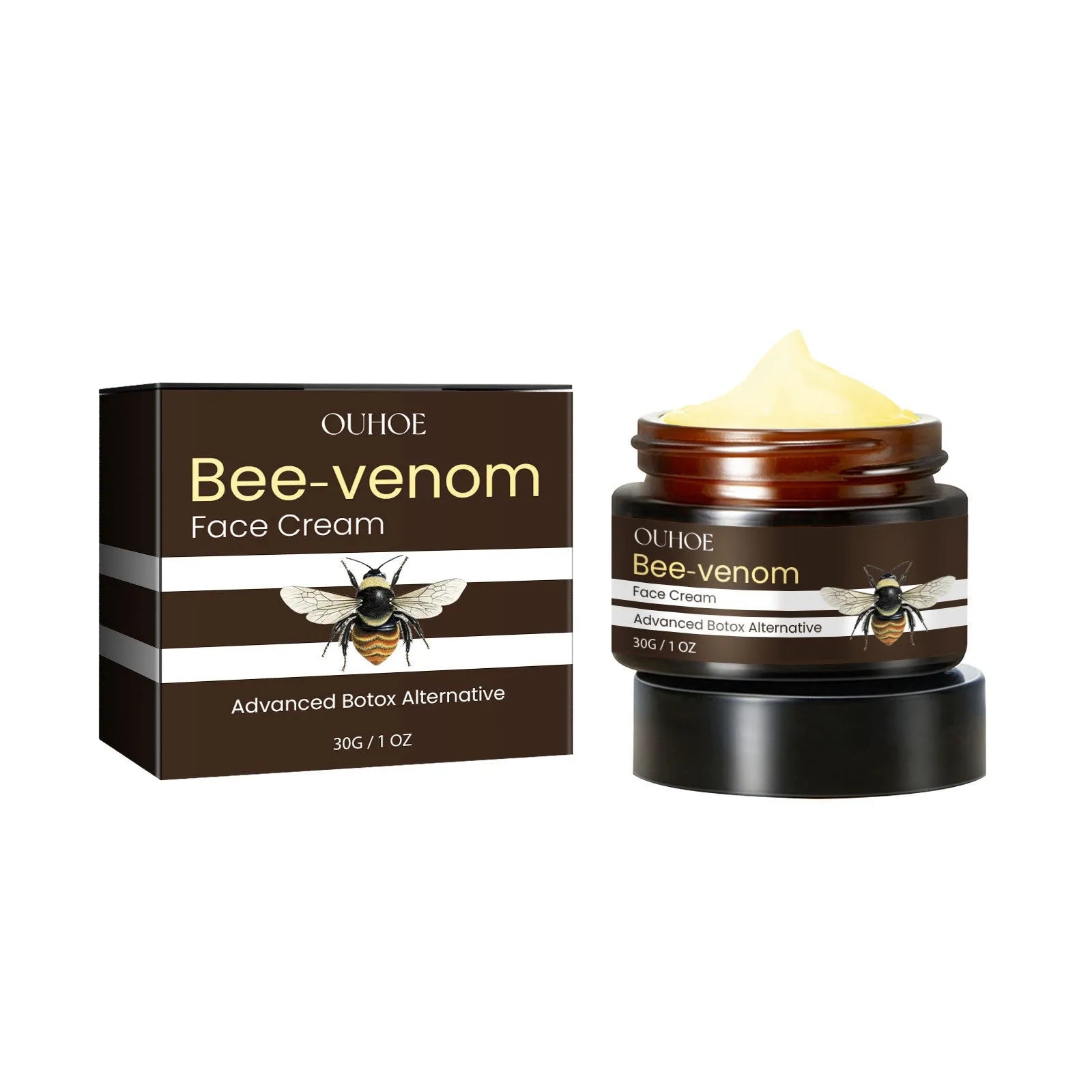 OUHOE Bee Firming Cream 30g jar for facial hydration and firming