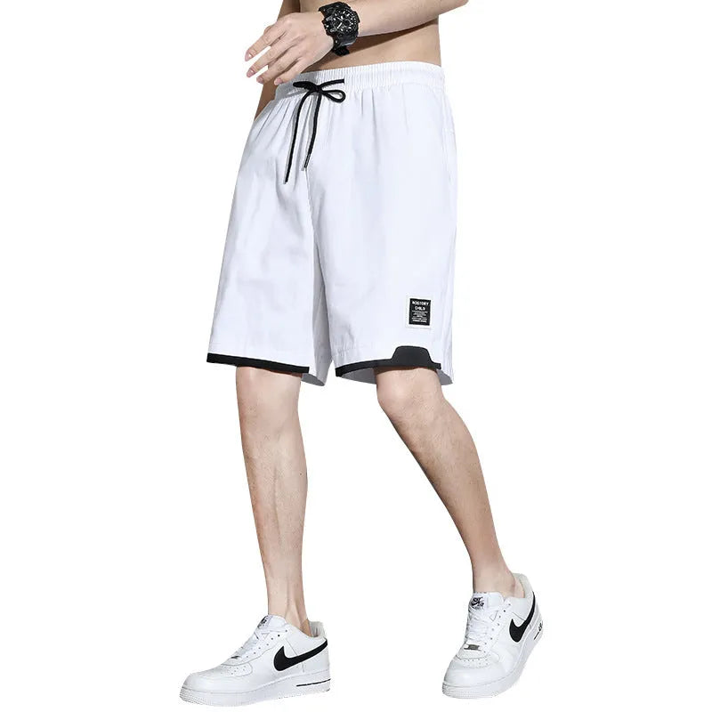 Cotton shorts for boys in plus sizes 2XL to 8XL, black khaki white colours, overalls style summer wear