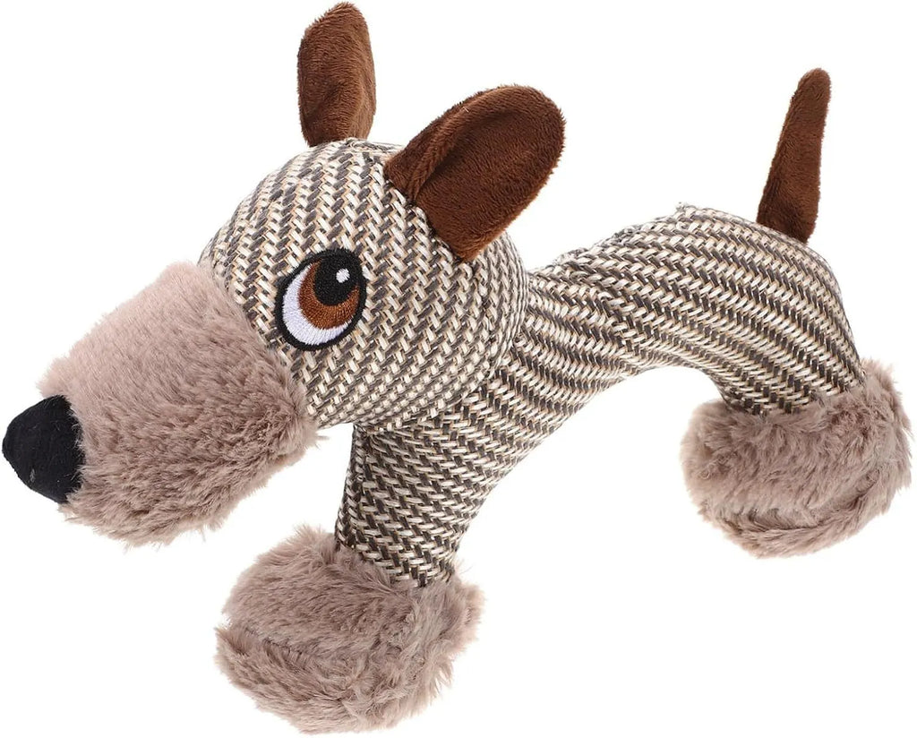 Large dog squeaky plush toy with squeaker, suitable for medium and large dogs, in Monkey design
