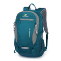 Nylon waterproof 30L backpack with air pillow straps, solid colour design, available in dark green, black, blue, gray, red