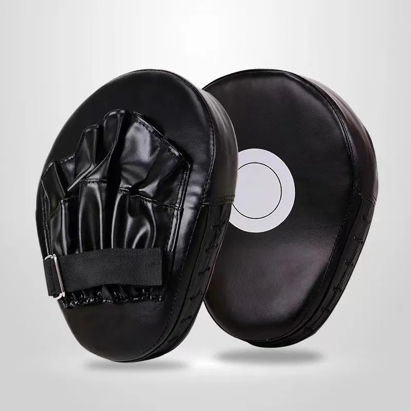 Boxing punch mitts hand targets for Muay Thai and Sanda training in various colours and styles.