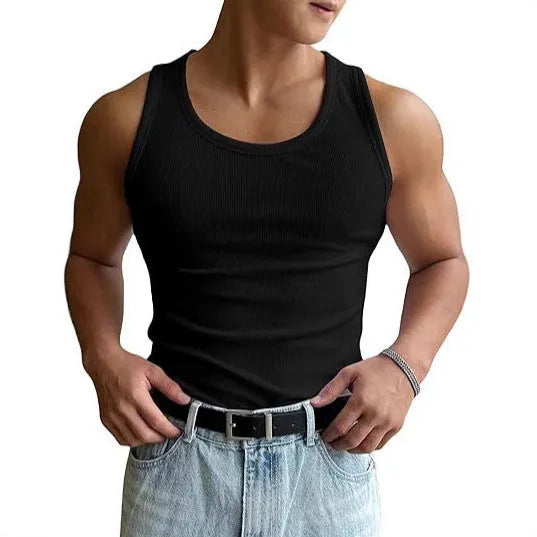 Men's tight-fitting workout t-shirt with wool lining in multiple colour options