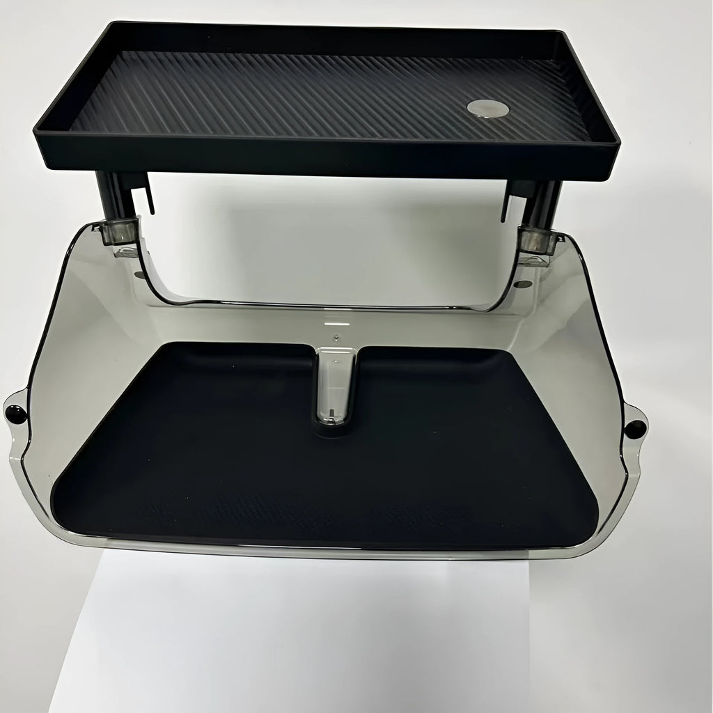 ABS car storage box for Tesla Model 3 or Y centre console under screen, white colour