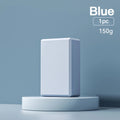 High density EVA foam yoga block with hexagonal facets and ridges in solid colour for pilates