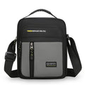 Men's nylon crossbody messenger bag in casual outdoor style with crossbody strap