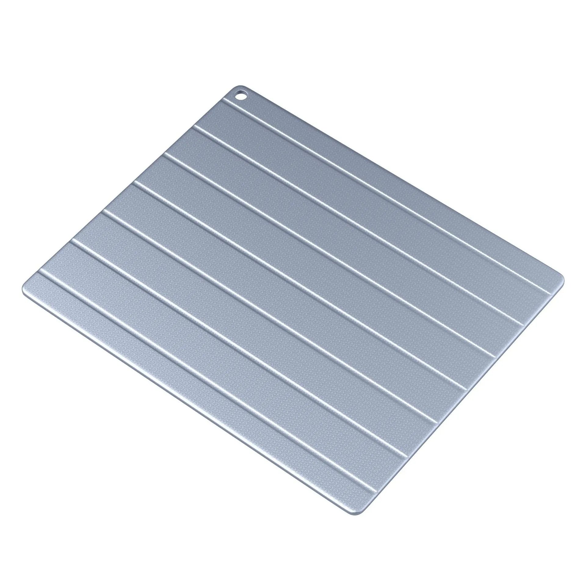 Aluminium household quick defrosting plate for thawing meat and frozen food, with USB cable