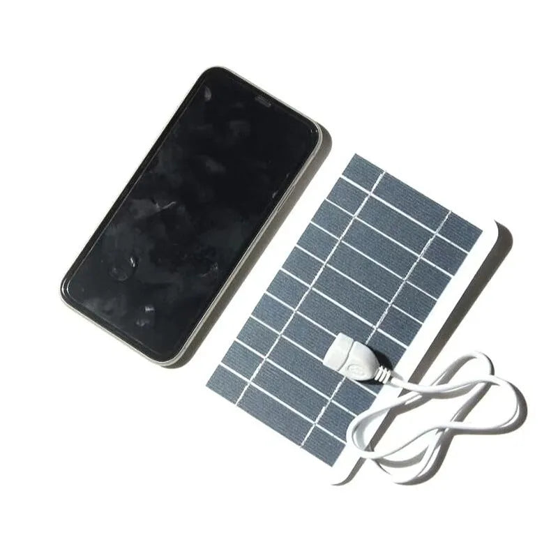 2W 5V portable solar panel charger with USB output, A-grade polycrystalline silicon, EVA laminated, PET cover, 157x94mm