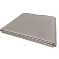 Gray diamond lattice radiation protection fabric roll with copper and nickel fibres for RFID shielding lining