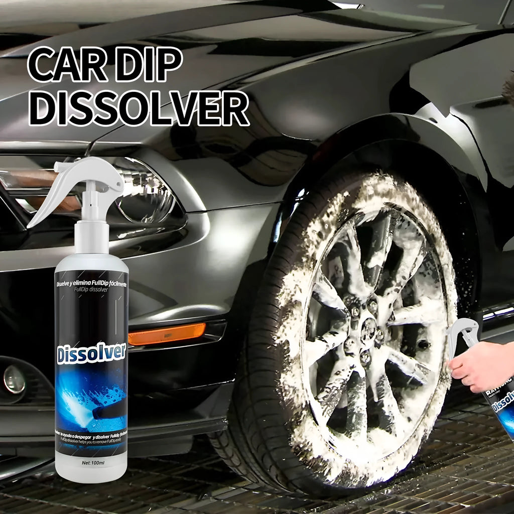 Car foam cleaning agent 100ml bottle for paint and interior stain removal