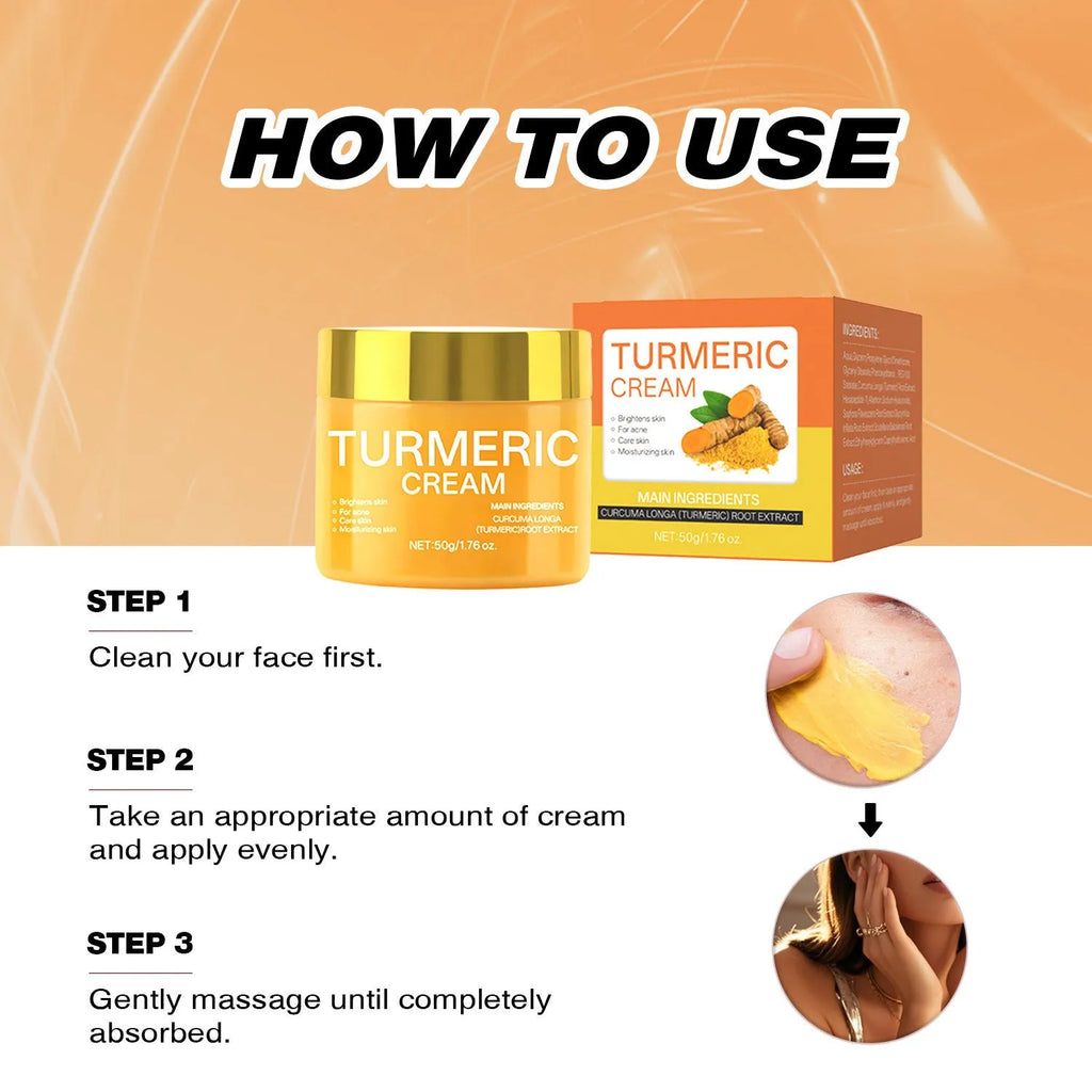 Brightening skin colour hydrating nourishing moisturising cream in 50g compact jar, 53mm wide