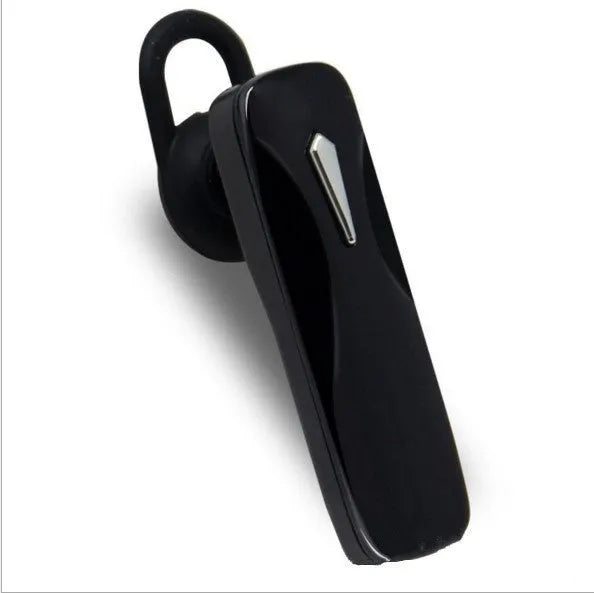 M163 black Bluetooth car headset with in-ear design for hands-free driving
