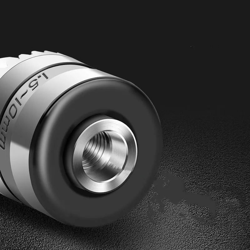 Angle grinder conversion chuck for 100mm model with drill bit and key
