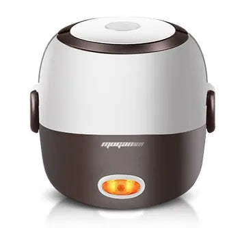 2-litre electric rice cooker with steamer layers, 200W, lightweight 1.3kg