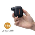 AS100 black electric bicycle inflation pump with USB cable and waterproof storage bag
