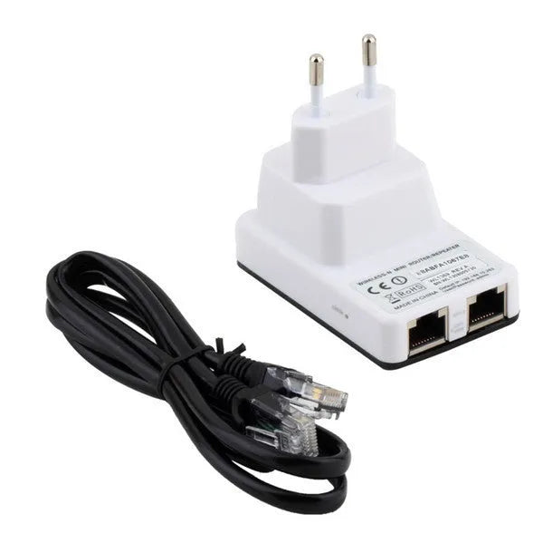 300Mbps Wireless-N Mini Router with two antenna symbols, compact for travel