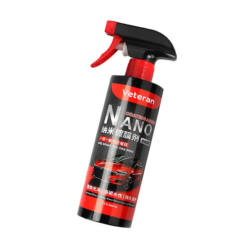 Automotive coating agent hand spray bottle 250ml or 500ml for quick polish and water repellent car paint protection