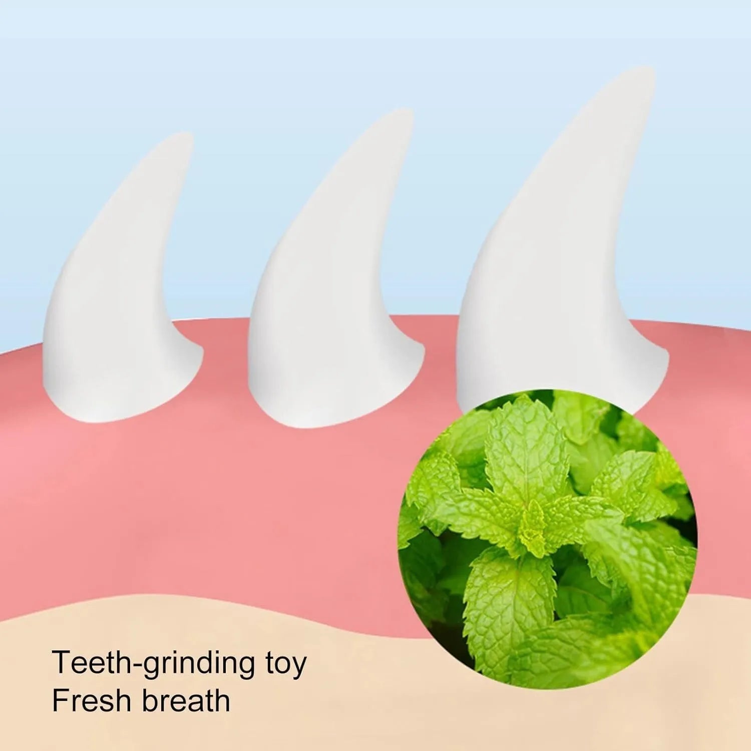 Blue carrot-shaped catnip ball toy with self-adhesive sticker for wall mounting