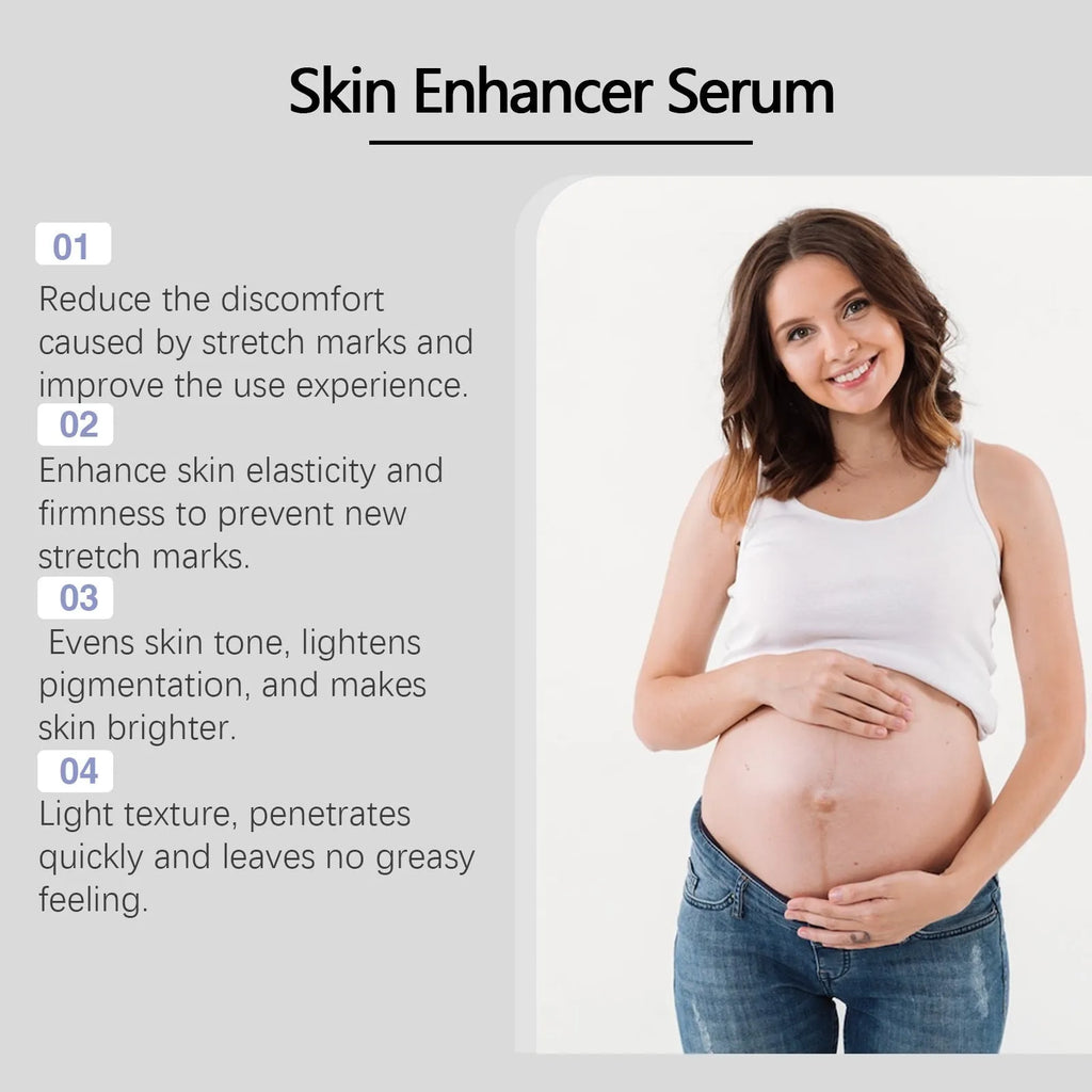 Skin Enhancer Serum 50ml bottle with dropper, hyaluronic acid and peptide formula
