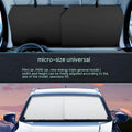 Automatic retractable car sunshade Oxford cloth front windshield thermal insulation cover