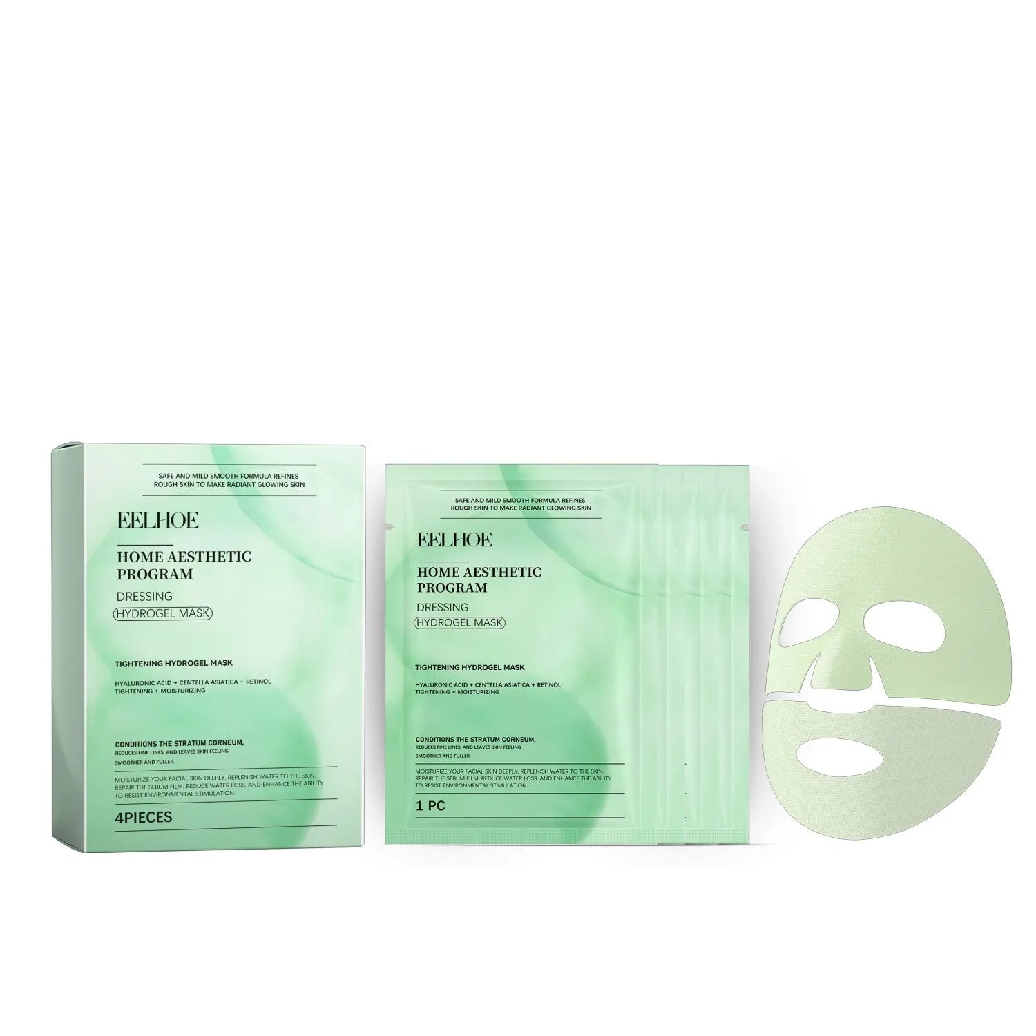 Retinol hydrating sheet mask with hyaluronic acid and Centella asiatica extract, 1PC pack