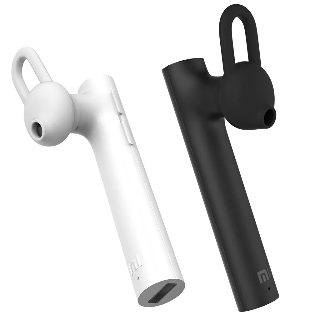 Wireless Bluetooth headset 5.6cm compact black on white background