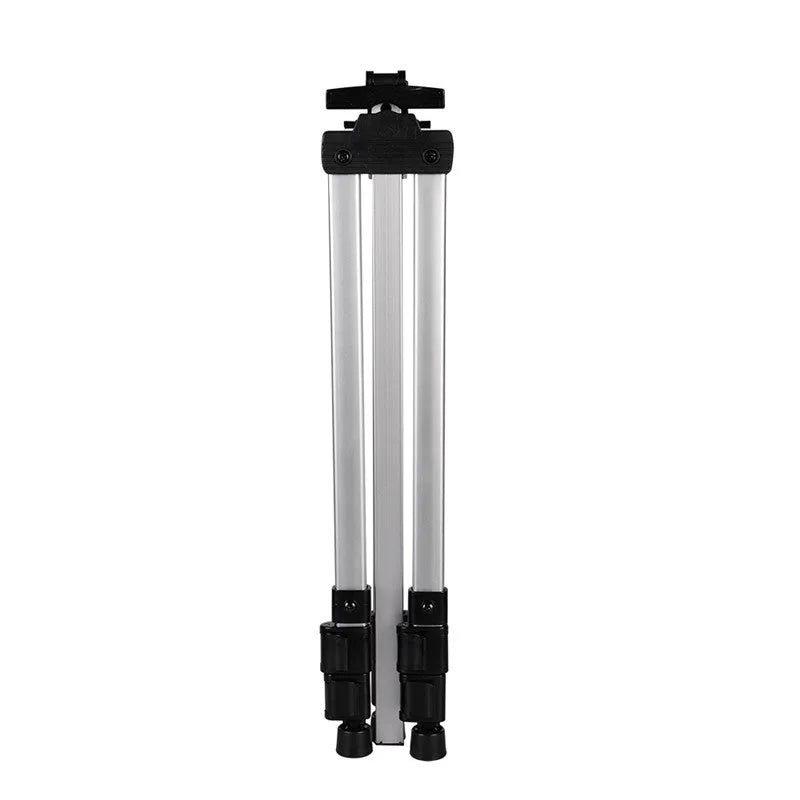Silver adjustable aluminium alloy easel folded for transport with black carrying bag and shoulder strap